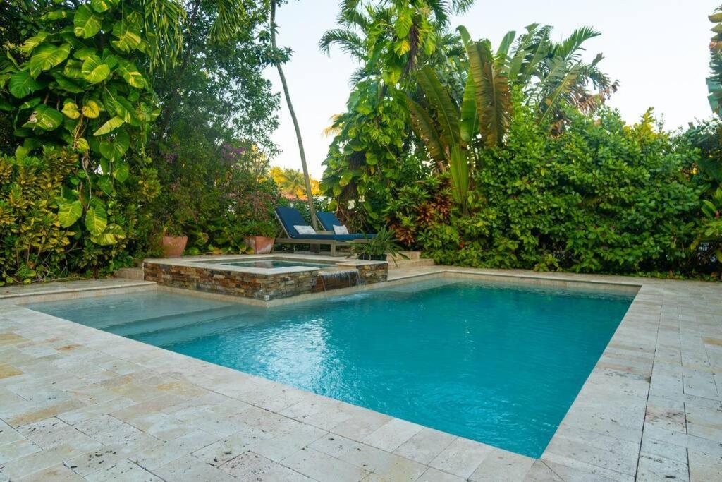 Villa Viscayne - Miami Modern Luxury With Pool & Spa Biscayne Park Exterior foto